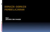 Domain Domain Pembelajaran