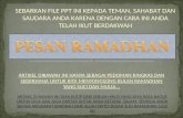 Pesan Ramadhan