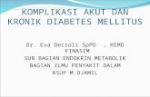 Komplikasi Akut Dan Kronik Diabetes Mellitus