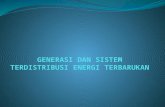 Generasi Dan Sistem Terdistribusi Energi Terbarukan