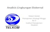 Analisis Lingkungan Eksternal IM Telkom - Copy