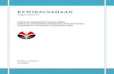 Tugas Individu Kewirausahaan - Gustian Lestianto ( 0605888 )