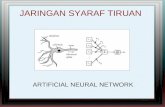 JARINGAN SYARAF TIRUAN ARTIFICIAL NEURAL NETWORK