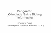 Penjelasan Umum Olimpiade Informatika Indonesia