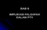 BAB 8 Implikasi Falsafah Dalam PTV