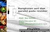 Rangkaian seri dan paralel pada resistor