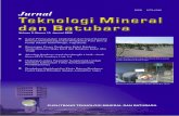Teknologi Mineral Dan Batubara 2009