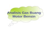 Analisis Gas Buang Motor Bensin
