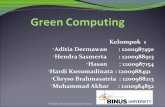 4_Green Computing Presentasi_Hendra Sasmerta