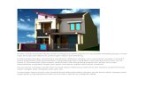 Desain Rumah Ini Berdiri Diatas Tanah Kavling Perumahan Ukuran 6 x 15