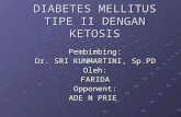Diabetes Mellitus Tipe II Dengan Ketosis