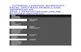 Tutorial Lengkap Microsoft Excel 2007 Bagi Pemula Dan Menengah Ke Atas