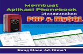 Membuat Aplikasi Phonebook Menggunakan PHP & MySQL3