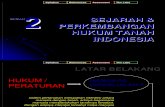 ADPER1 Sejarah Hukum Tanah Indonesia