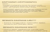 KRIPTOGRAFI (Chryptography)