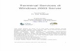 Terminal Service Di Windows 2003 Server