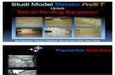 Batako Profil-T 2003 - PKM Mahasiswa Arsitektur UII