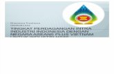 Tingkat Perdagangan Intra Industri Indonesia Dengan Negara ASEAN5