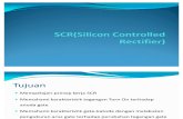 SCR(Silicon Controlled Rectifier)