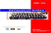Katalog UT Korea Edisi 1-2012