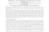 Effects of Voltage Unbalance and System