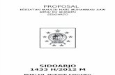 Proposal Maulid 2011