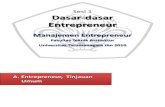 Sesi 1 Tinjauan Umum Entrepreneur