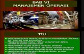 BAB XI Manajemen Operasi