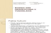 Yugoslavia v Bosnia