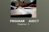 Bab 5 Program Audit