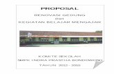 Proposal Peduli dan Bangkit SMPK Indra Prastha Bondowoso