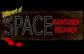 Pedo Space Maintainer & Regainer