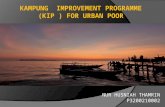 Kampong Improvement Programme Ok