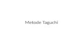Metode Taguchi