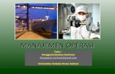Manajemen Operasi - Chapter I