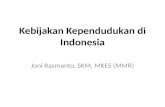 0 Kebijakan Kependudukan Di Indonesia