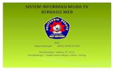 Sistem Informasi Muba Tv Berbasis Web