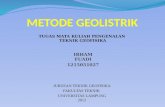 Metode Geolistrik