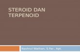 Steroid Dan Terpenoid