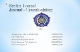 Review Journal Anestesi