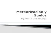 Meteorización y suelos