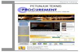 Petunjuk Teknis Panitia Full e-Procurement