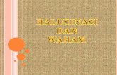 WAHAM & HALUSINASI
