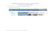 Panduan Log in Dan Registrasi Cisco Accademy