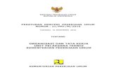 Permen PU No. 21 Tahun 2010 tentang Organisasi dan Tata Kerja UPT Kementerian PU
