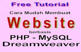 36250670 Panduan Belajar Website PHP MySQL Dengan Dreamweaver
