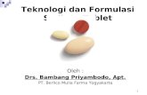 Bab 4 Tekhnologi Formulasi Tablet