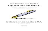 Soal Prediksi Dan Tryout UN Bahasa Indonesia SMA Program IPA IPS