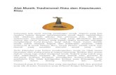 Alat Musik Tradisional Riau Dan Kepulauan Riau