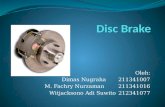 Presentasi Disc Brake
